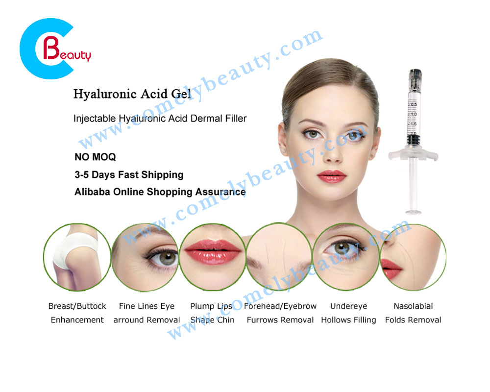 Cross-li<x>nked lip injectable dermal filler hyaluronic acid