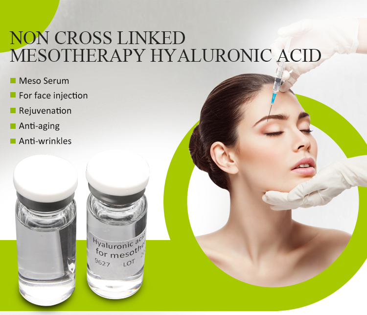 Meso hyaluronic acid gel injection serum HA injection solution hyaluronic